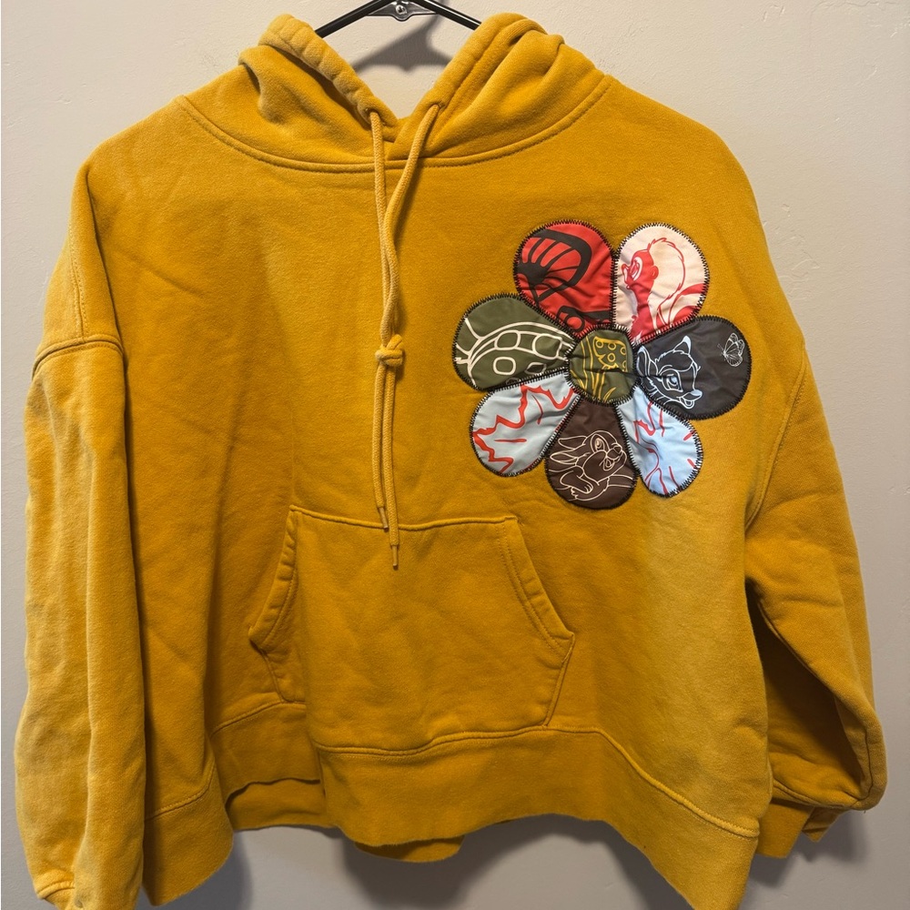 Disney Bambi Hoodie with Floral Patch